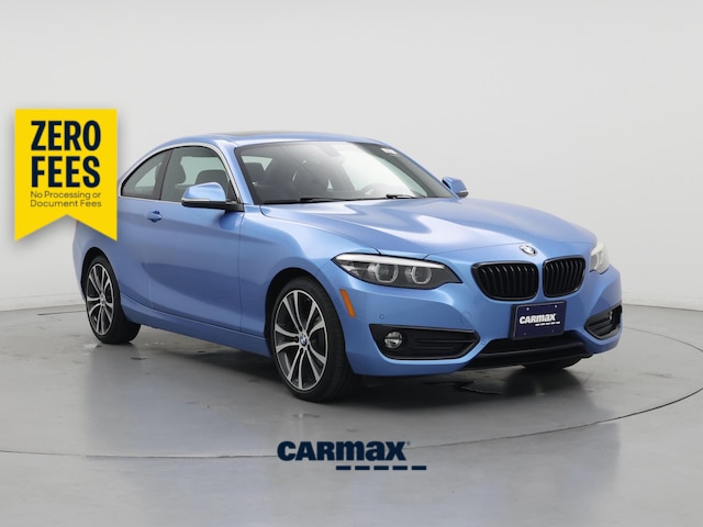 Blue 2018 BMW 2 Series Coupe Rear-Wheel Drive Automatic