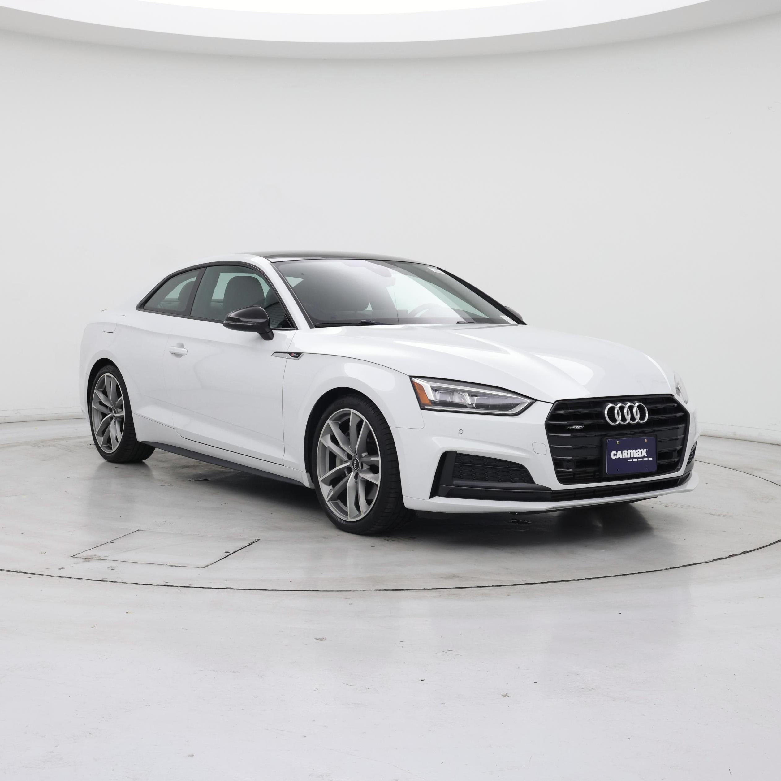 White 2019 Audi A5 Coupe All-Wheel Drive Automatic