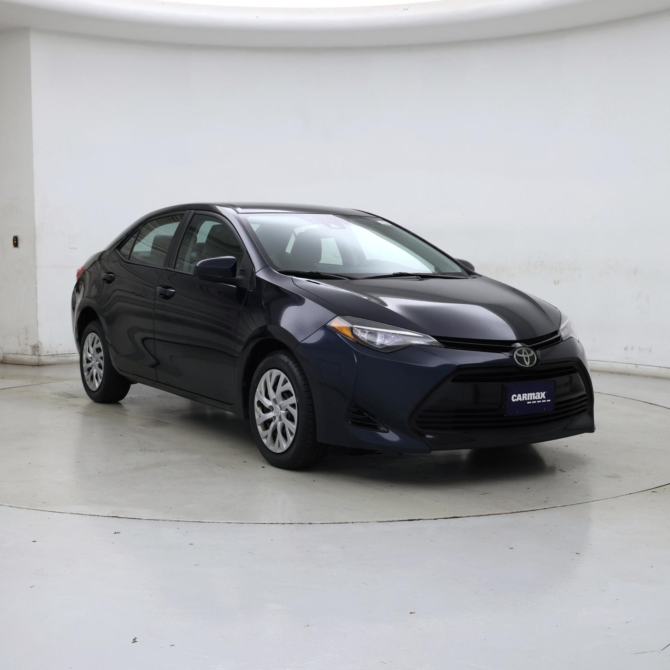 Blue 2017 Toyota Corolla Sedan Front-Wheel Drive Automatic