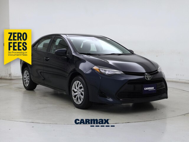 Blue 2017 Toyota Corolla Sedan Front-Wheel Drive Automatic