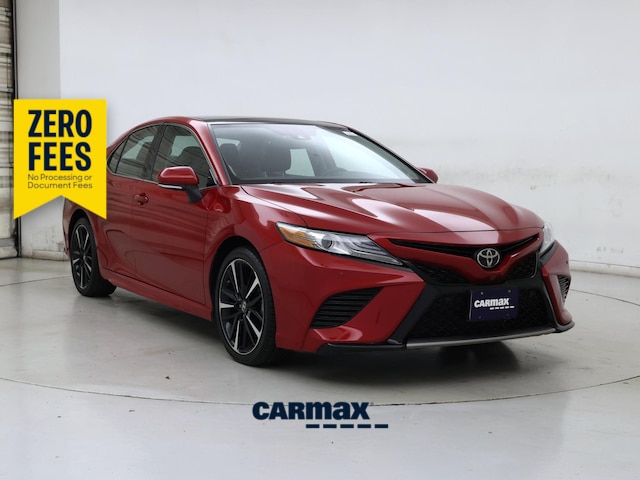 Red 2019 Toyota Camry Sedan Front-Wheel Drive Automatic
