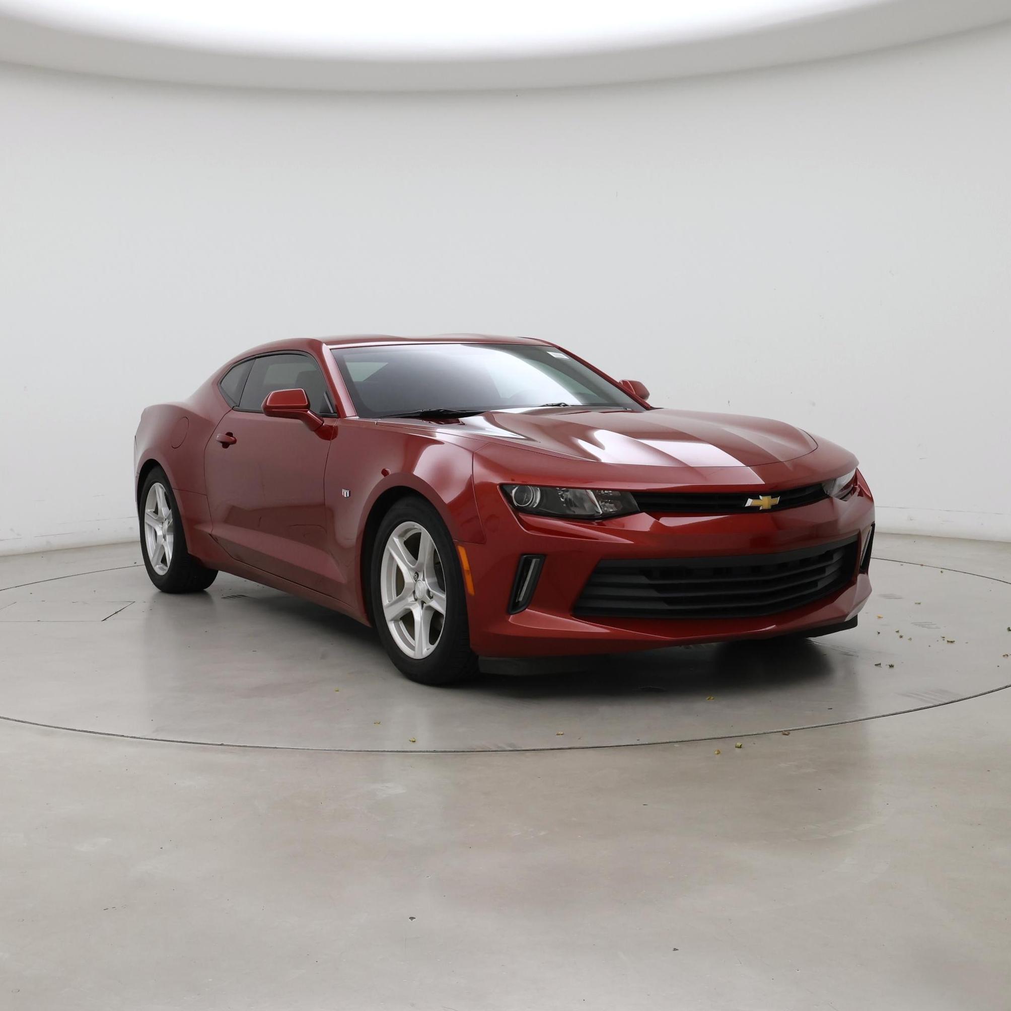 Red 2018 Chevrolet Camaro Coupe Rear-Wheel Drive Automatic