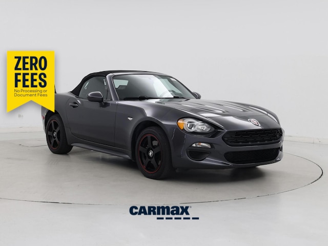 Gray 2017 FIAT 124 Spider Convertible Rear-Wheel Drive Automatic