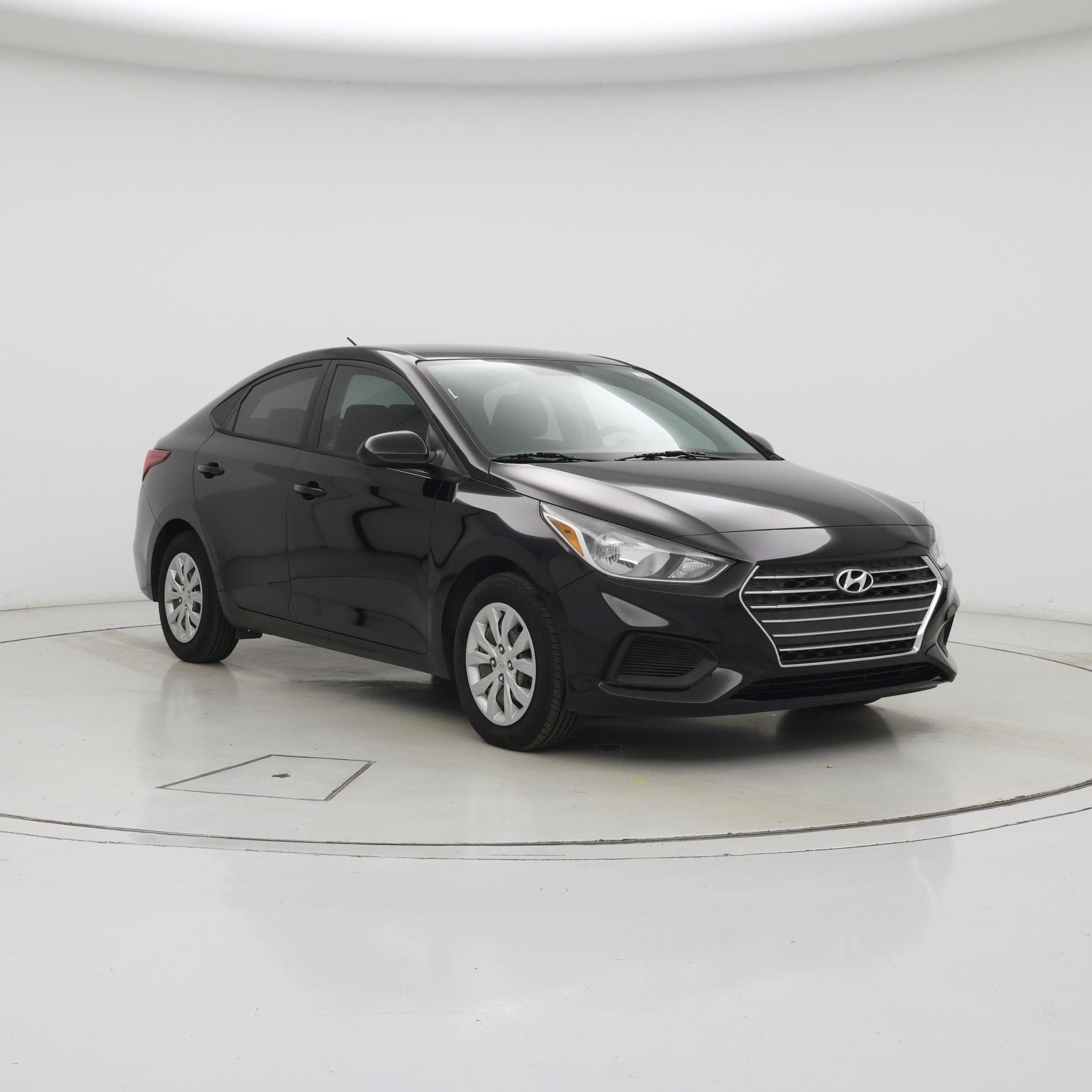 Black 2020 Hyundai Accent Sedan Front-Wheel Drive Automatic
