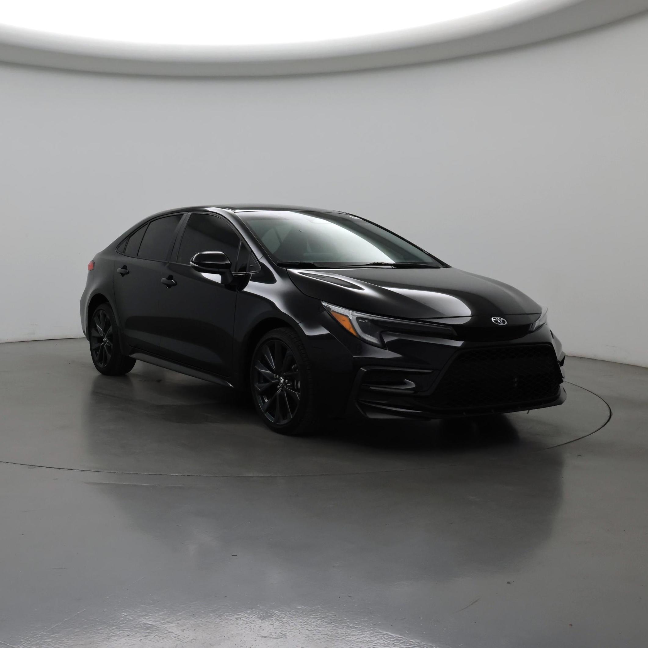 Black 2024 Toyota Corolla Sedan Front-Wheel Drive Automatic