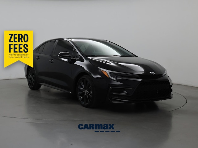 Black 2024 Toyota Corolla Sedan Front-Wheel Drive Automatic