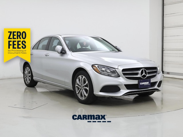 Silver 2018 Mercedes-Benz C-Class Sedan All-Wheel Drive Automatic
