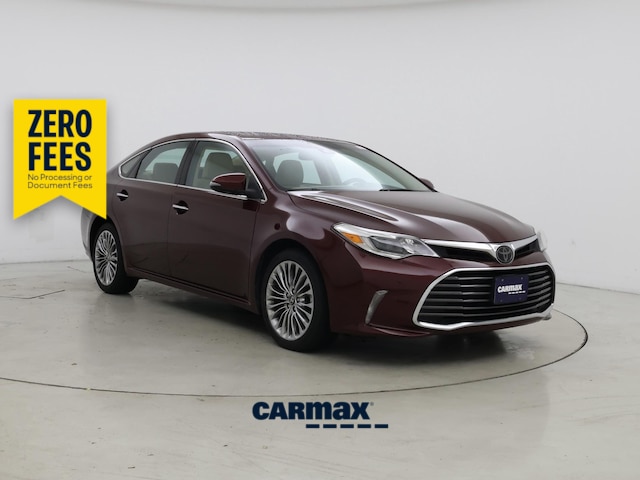 Red 2016 Toyota Avalon Sedan Front-Wheel Drive Automatic