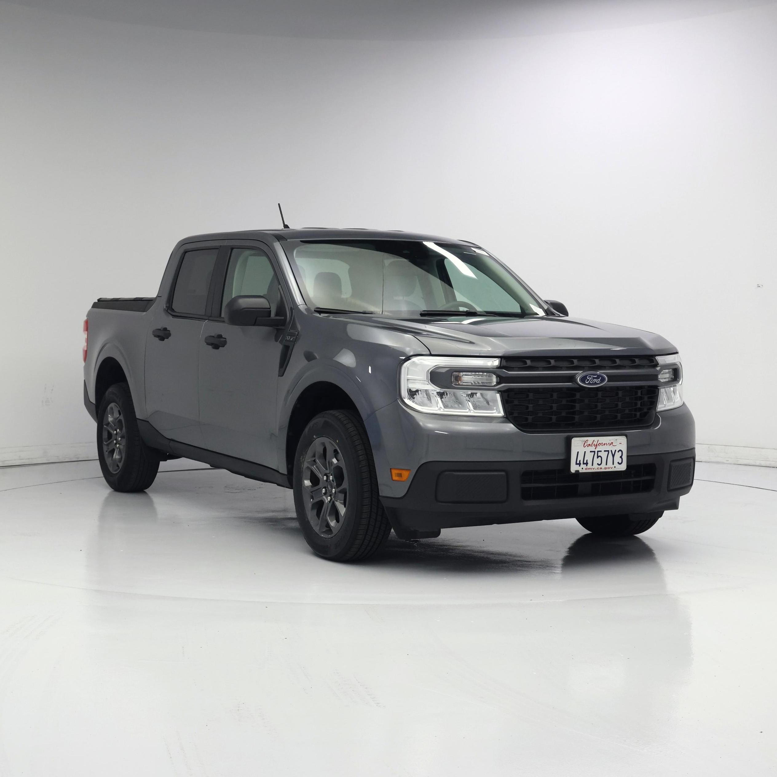 Gray 2024 Ford Maverick Pickup Truck Front-Wheel Drive Automatic