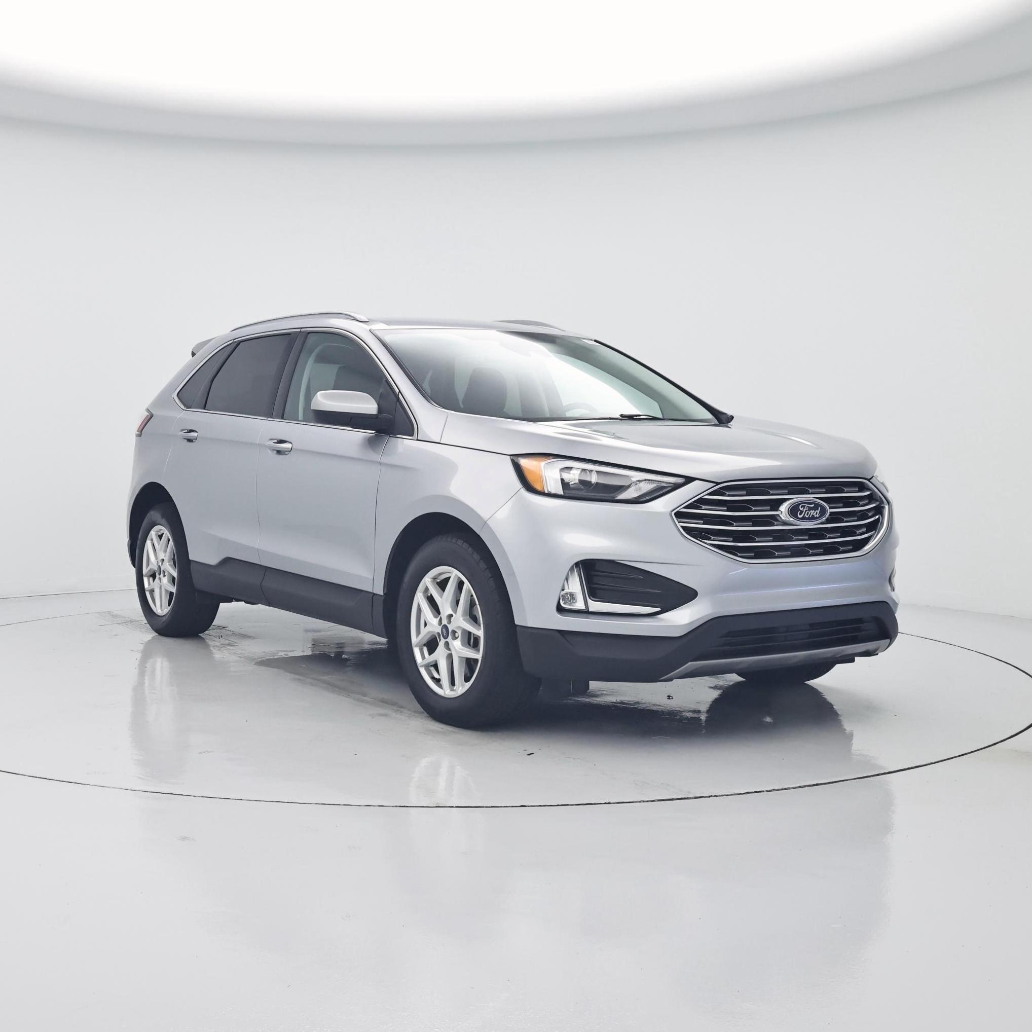 Silver 2022 Ford Edge SUV / Crossover All-Wheel Drive Automatic