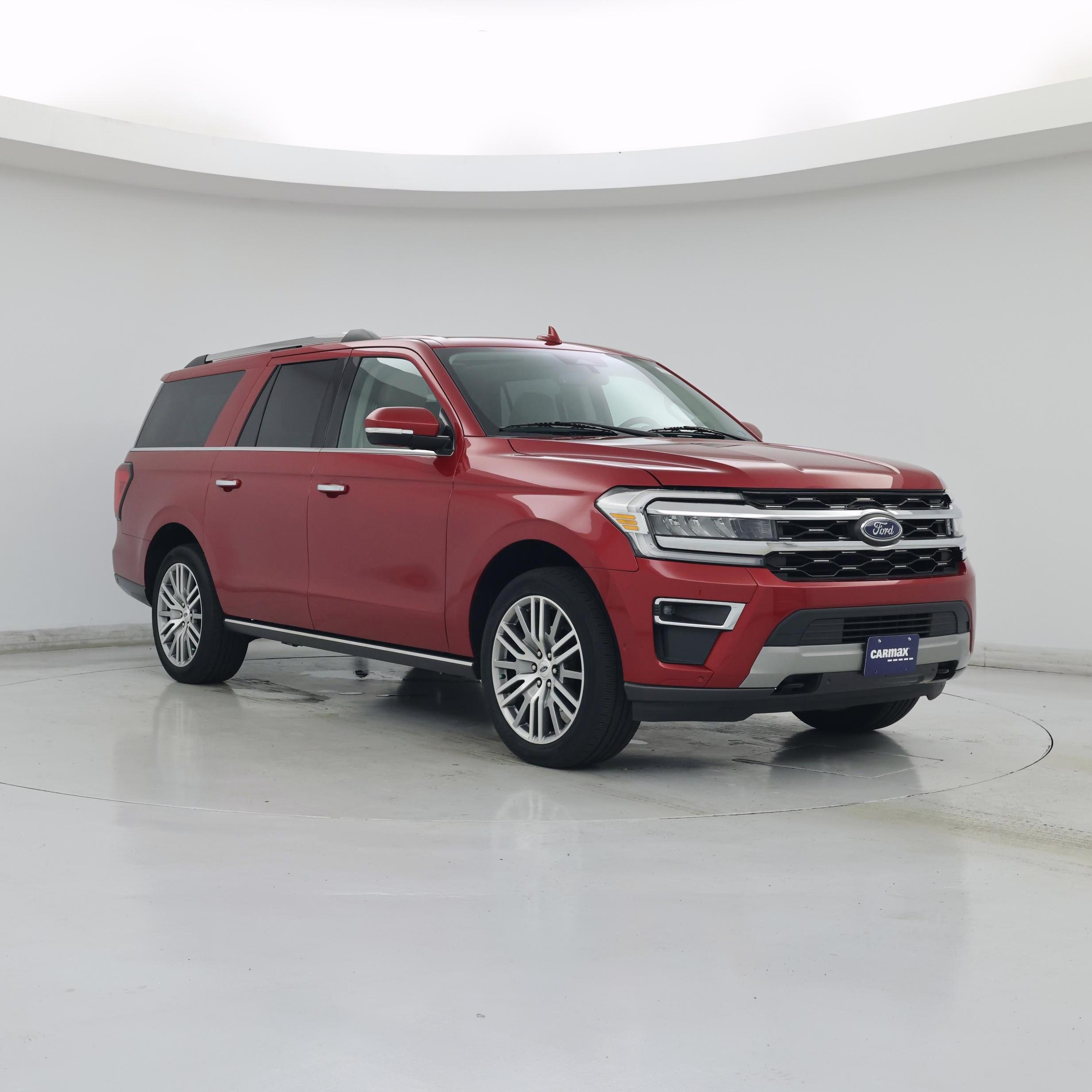 Red 2022 Ford Expedition SUV / Crossover Four-Wheel Drive Automatic