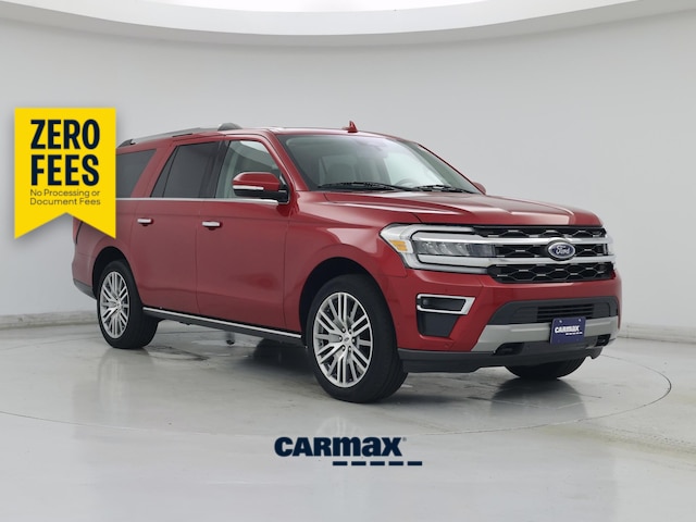 Red 2022 Ford Expedition SUV / Crossover Four-Wheel Drive Automatic
