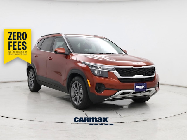 Orange 2023 Kia Seltos SUV / Crossover Front-Wheel Drive Automatic