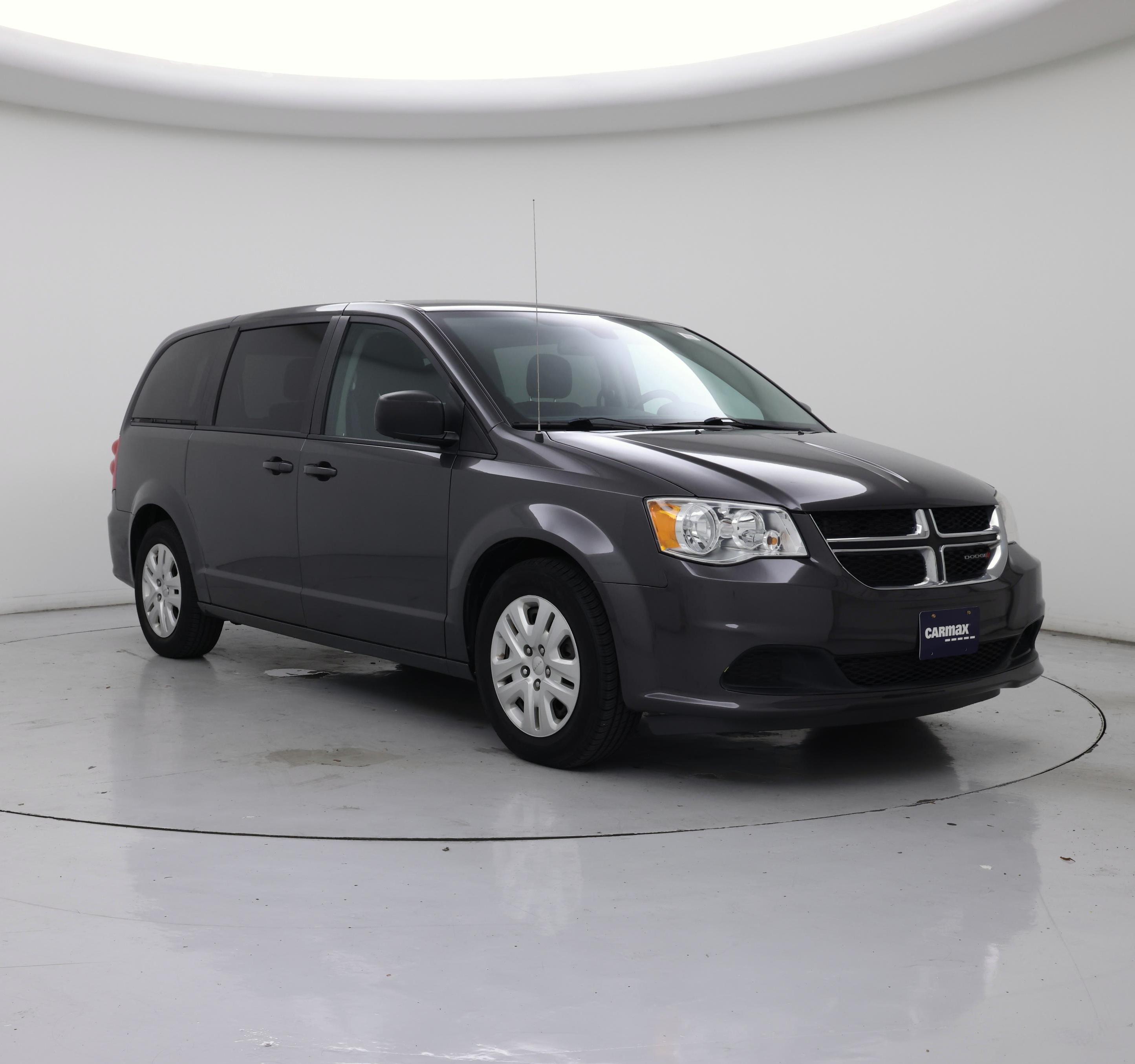 Gray 2019 Dodge Grand Caravan Minivan Front-Wheel Drive Automatic