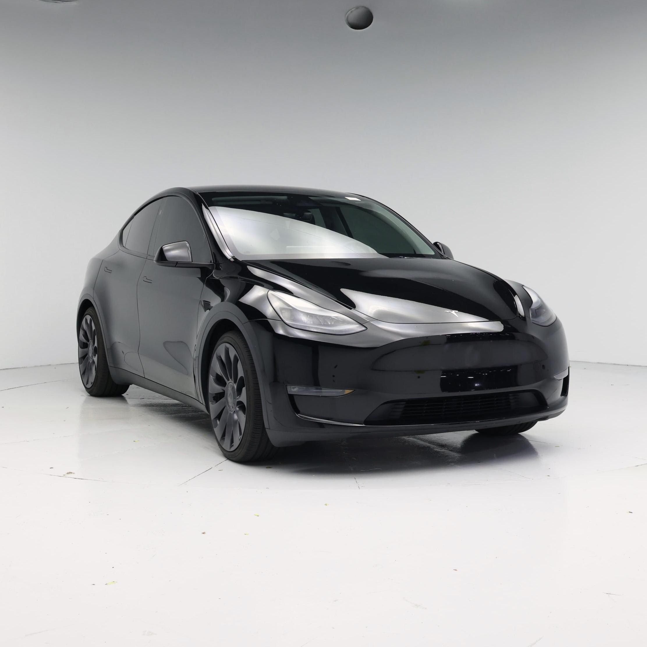 Black 2024 Tesla Model Y SUV / Crossover All-Wheel Drive Automatic