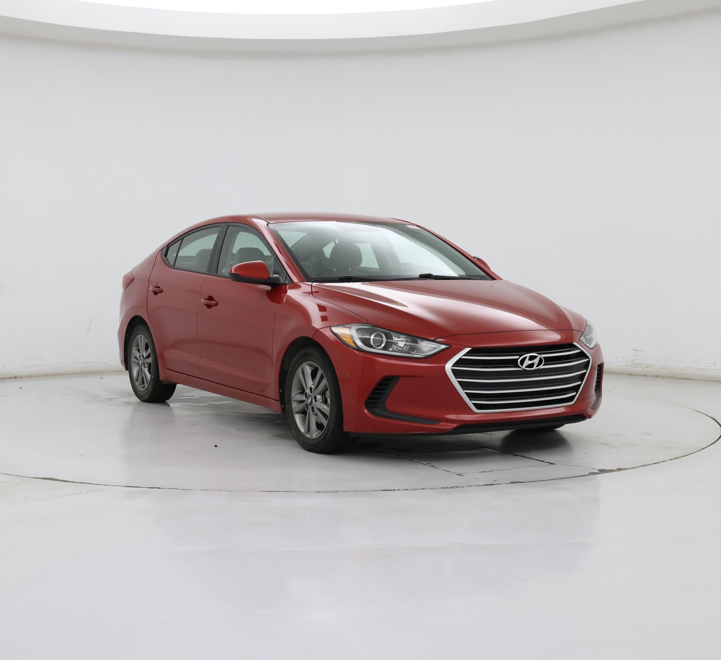 Red 2017 Hyundai Elantra Sedan Front-Wheel Drive Automatic