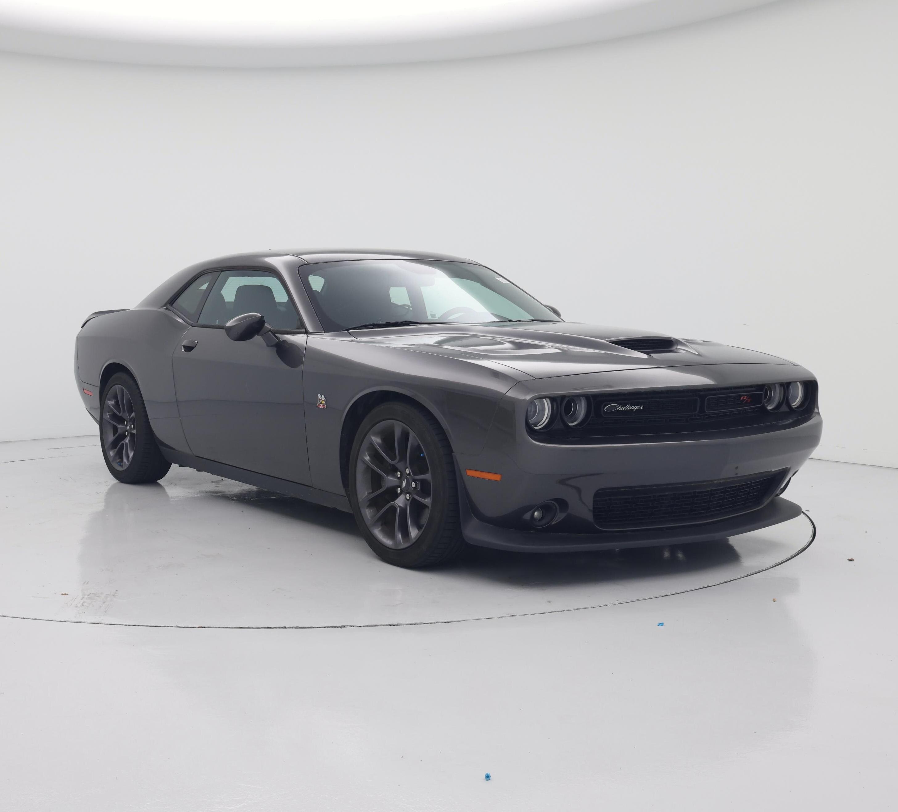 Gray 2023 Dodge Challenger Coupe Rear-Wheel Drive Automatic