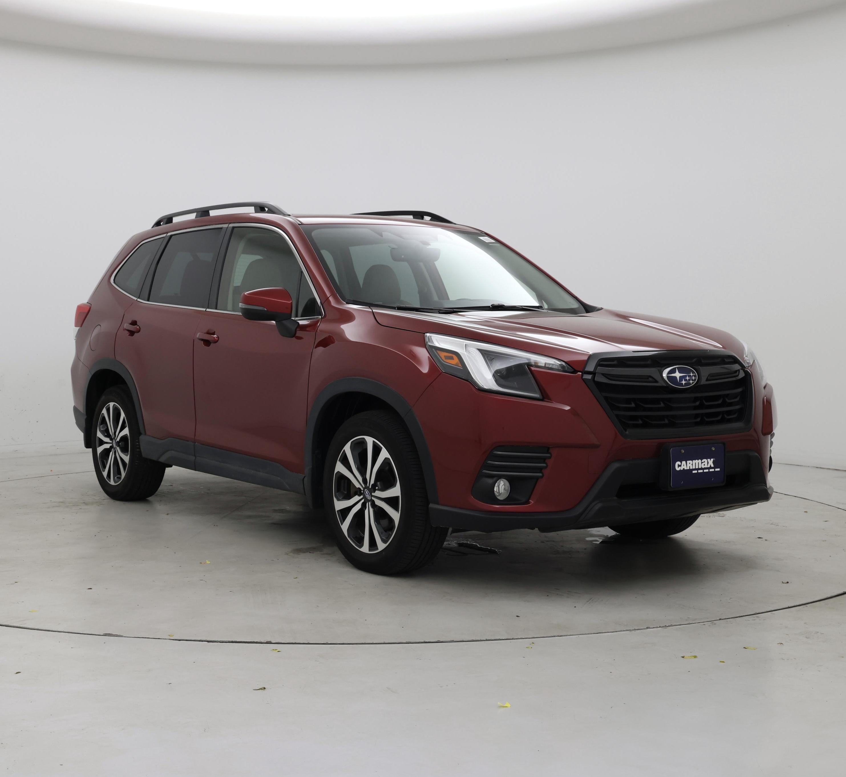 Red (Burgundy) 2023 Subaru Forester SUV / Crossover All-Wheel Drive Automatic