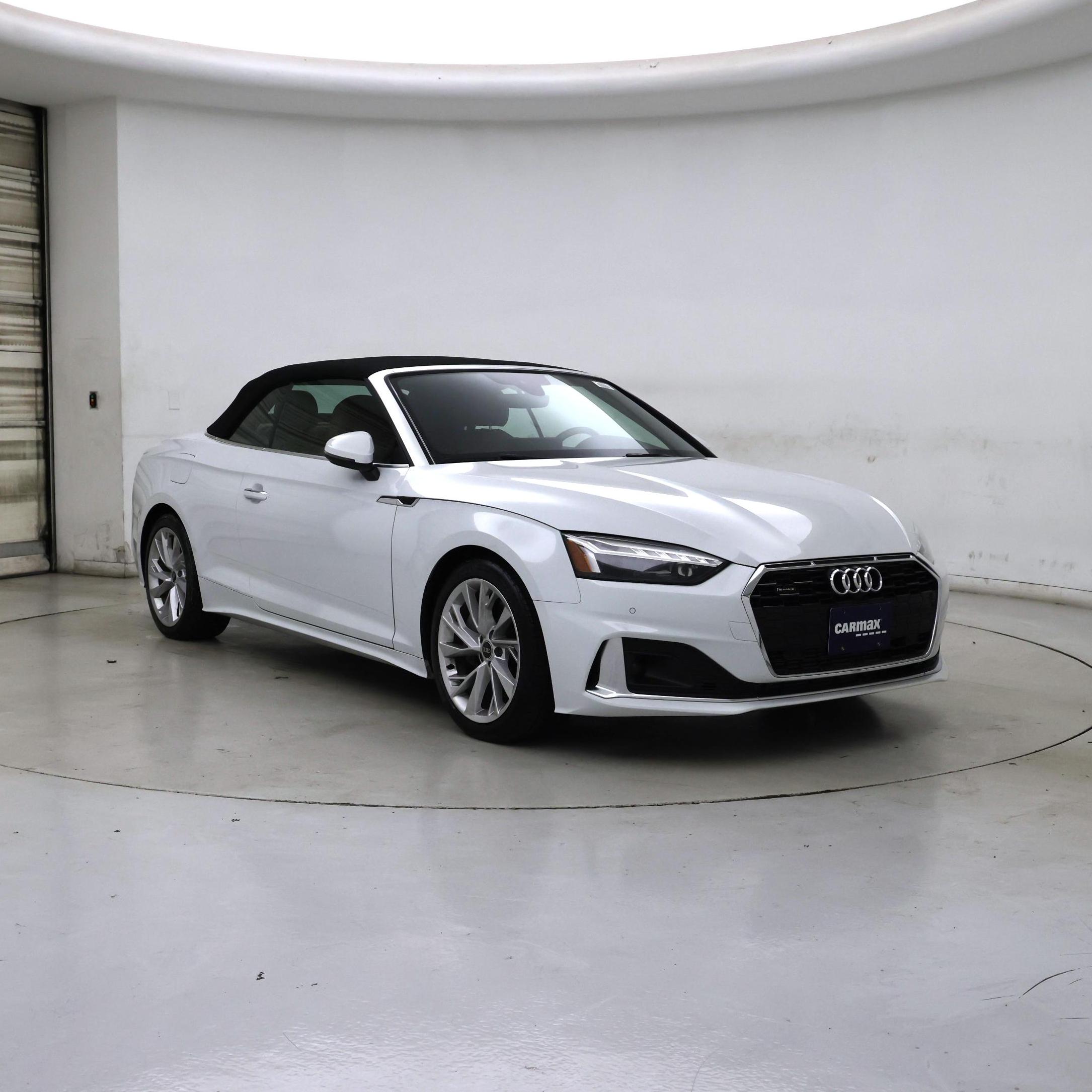 White 2022 Audi A5 Convertible All-Wheel Drive Automatic