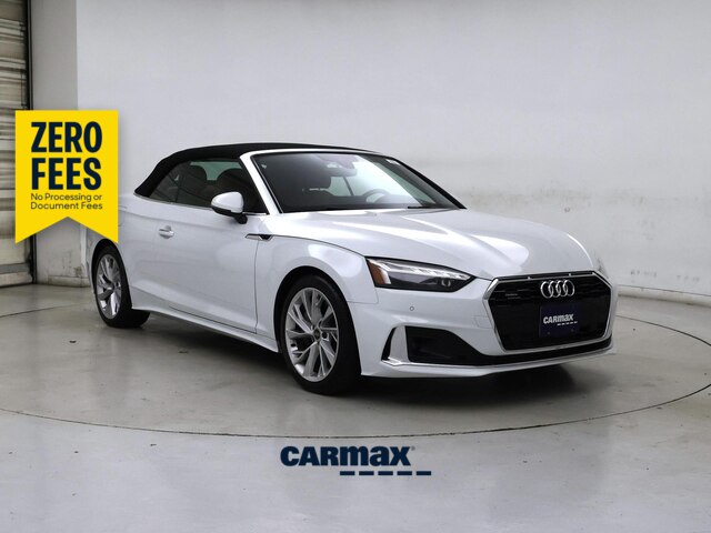 White 2022 Audi A5 Convertible All-Wheel Drive Automatic