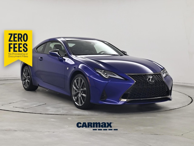 Blue 2021 Lexus RC Coupe Rear-Wheel Drive Automatic