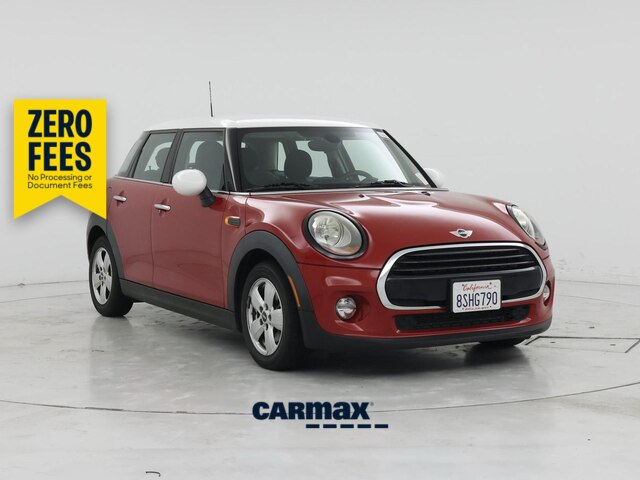 Red 2017 MINI Cooper Hatchback Automatic