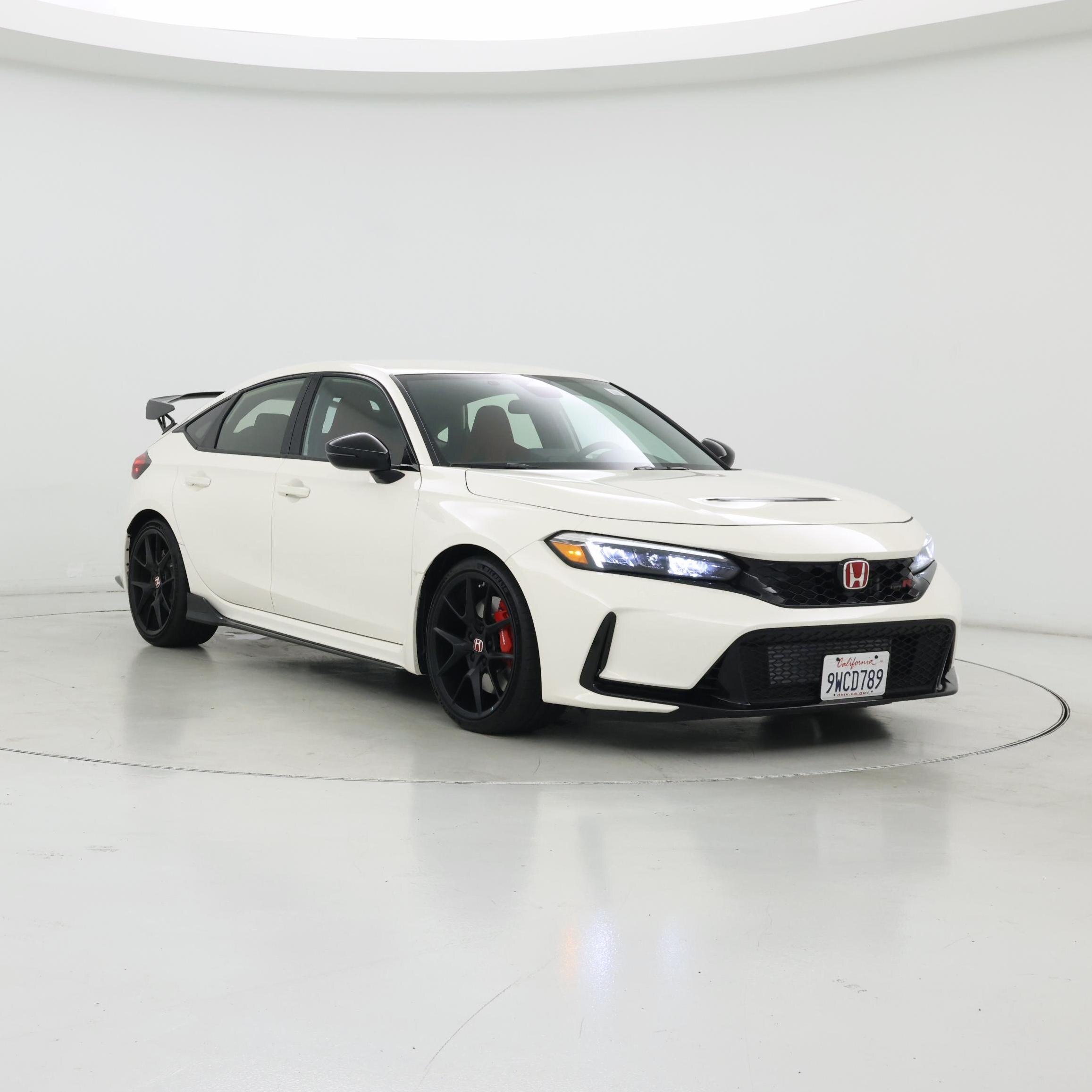 White 2025 Honda Civic Type R Hatchback Front-Wheel Drive Manual