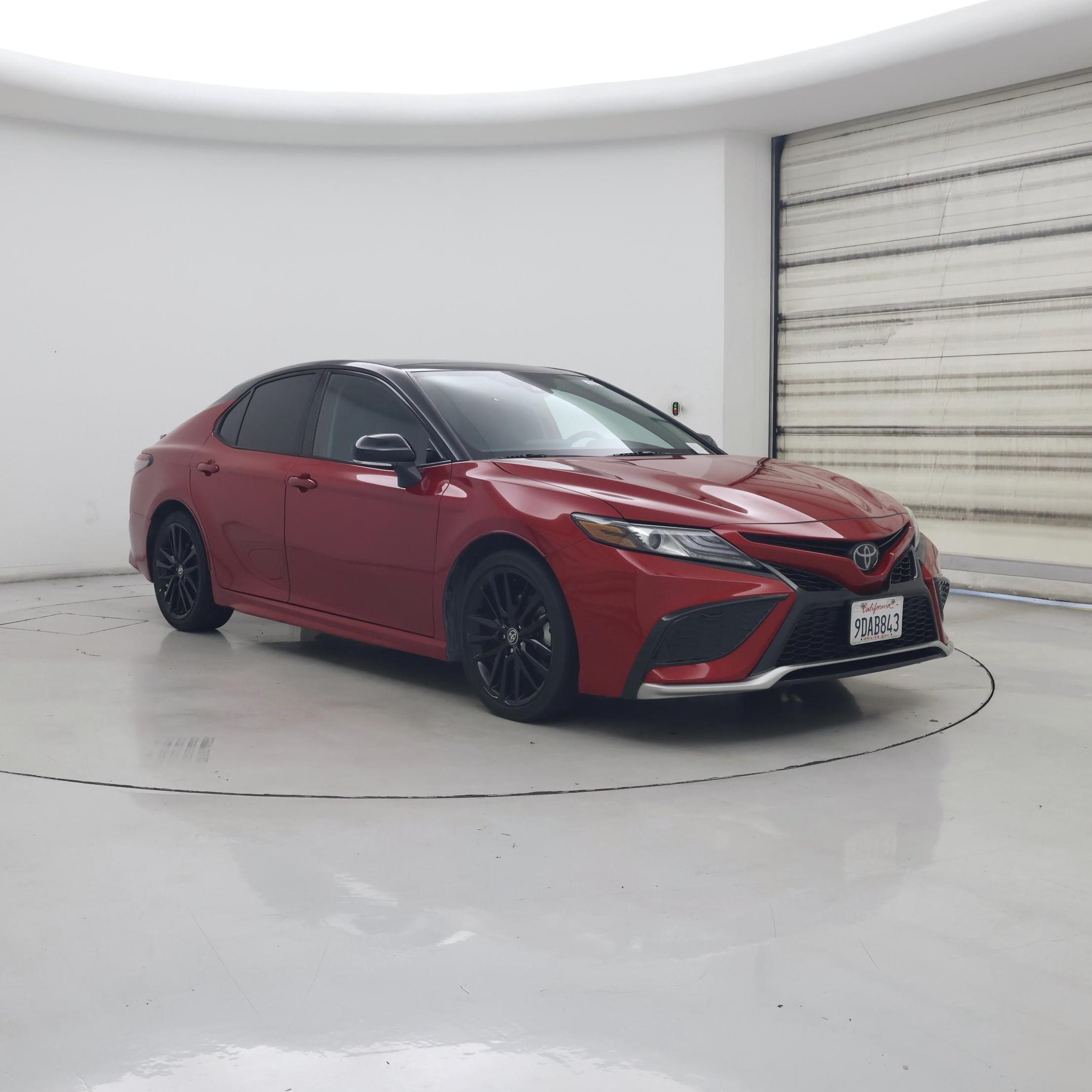 Red 2023 Toyota Camry Sedan Front-Wheel Drive Automatic