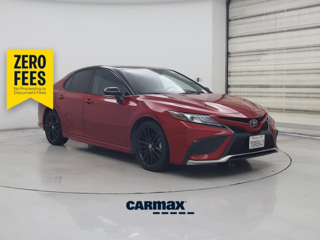 Red 2023 Toyota Camry Sedan Front-Wheel Drive Automatic