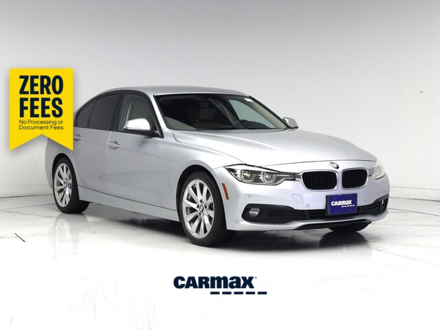 Silver 2018 BMW 3 Series Sedan Rear-Wheel Drive Automatic