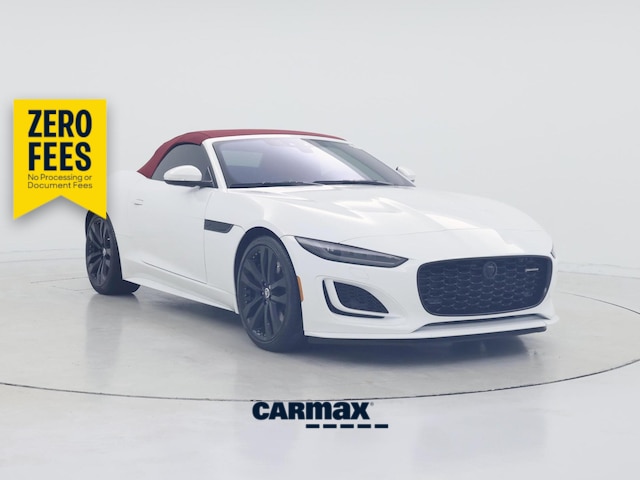 White 2024 Jaguar F-TYPE Convertible Rear-Wheel Drive Automatic
