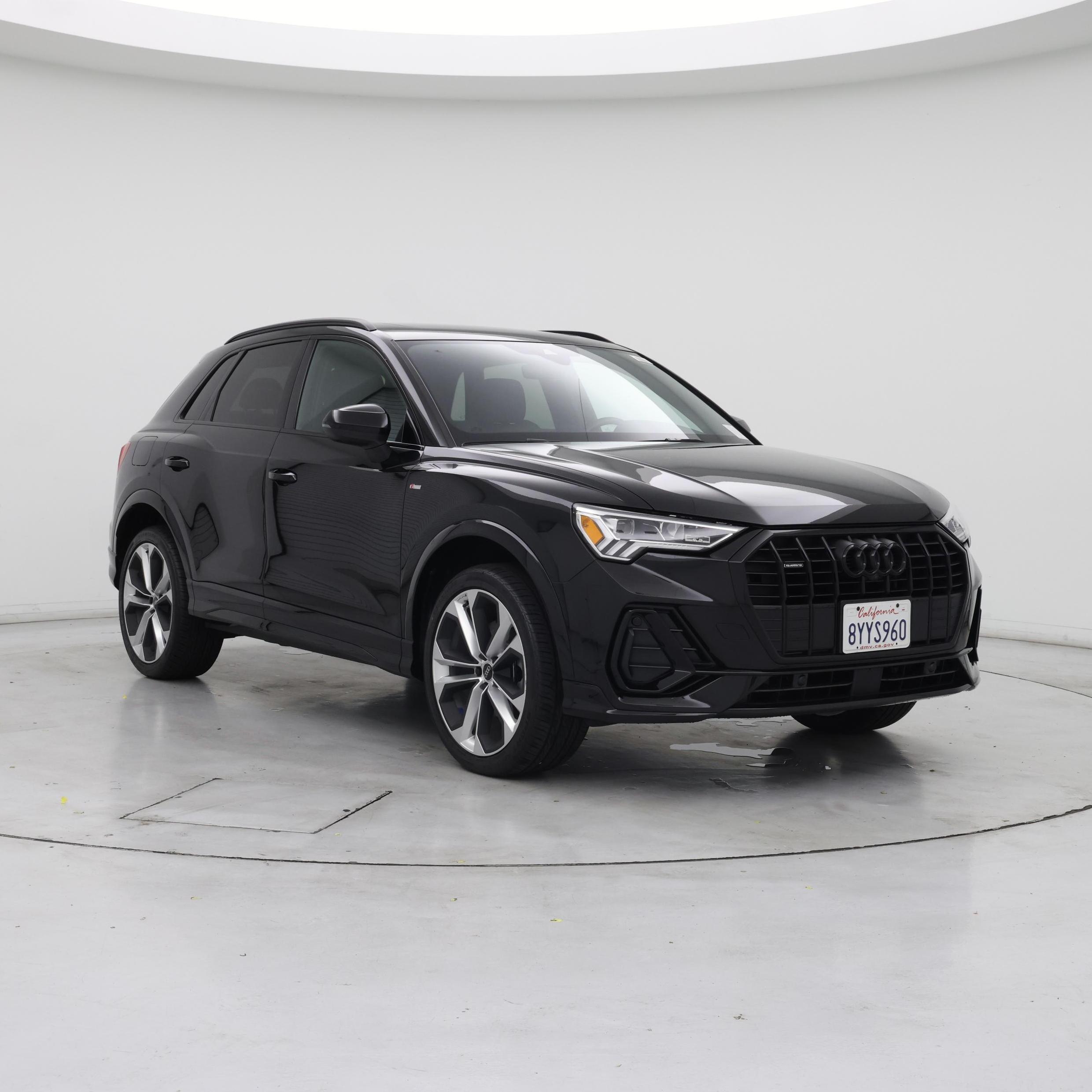 Black 2022 Audi Q3 SUV / Crossover All-Wheel Drive Automatic