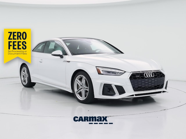 White 2021 Audi A5 Coupe All-Wheel Drive Automatic