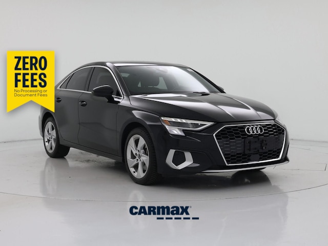 Black 2023 Audi A3 Sedan Front-Wheel Drive Automatic