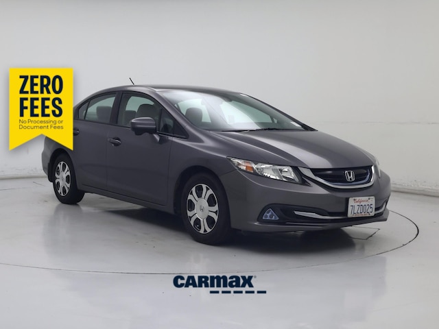Gray 2015 Honda Civic Hybrid Automatic