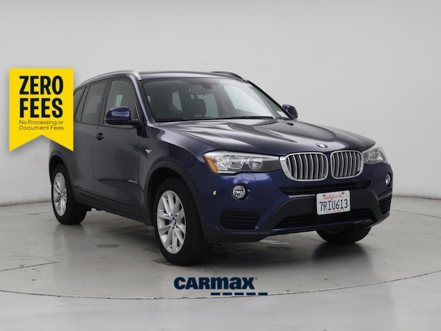 Blue 2016 BMW X3 SUV / Crossover All-Wheel Drive Automatic