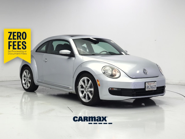 Silver 2016 Volkswagen Beetle Hatchback Front-Wheel Drive Automatic