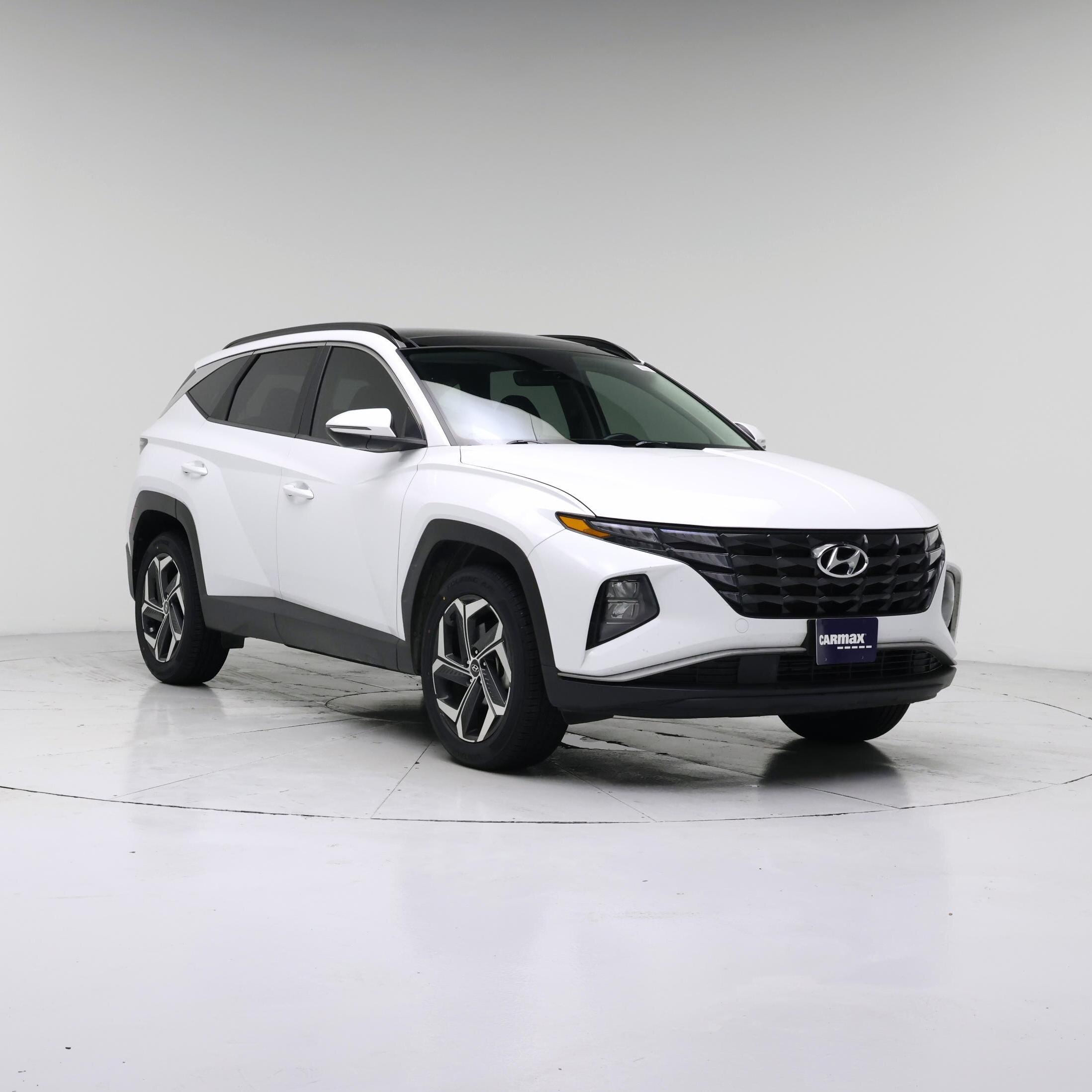 White 2022 Hyundai Tucson Hybrid SUV / Crossover All-Wheel Drive Automatic