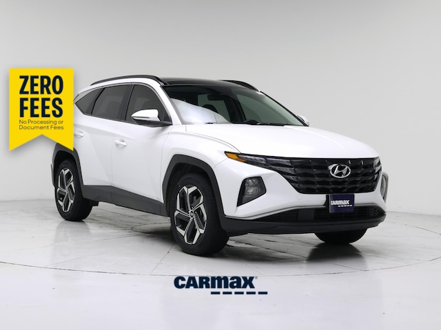 White 2022 Hyundai Tucson Hybrid SUV / Crossover All-Wheel Drive Automatic