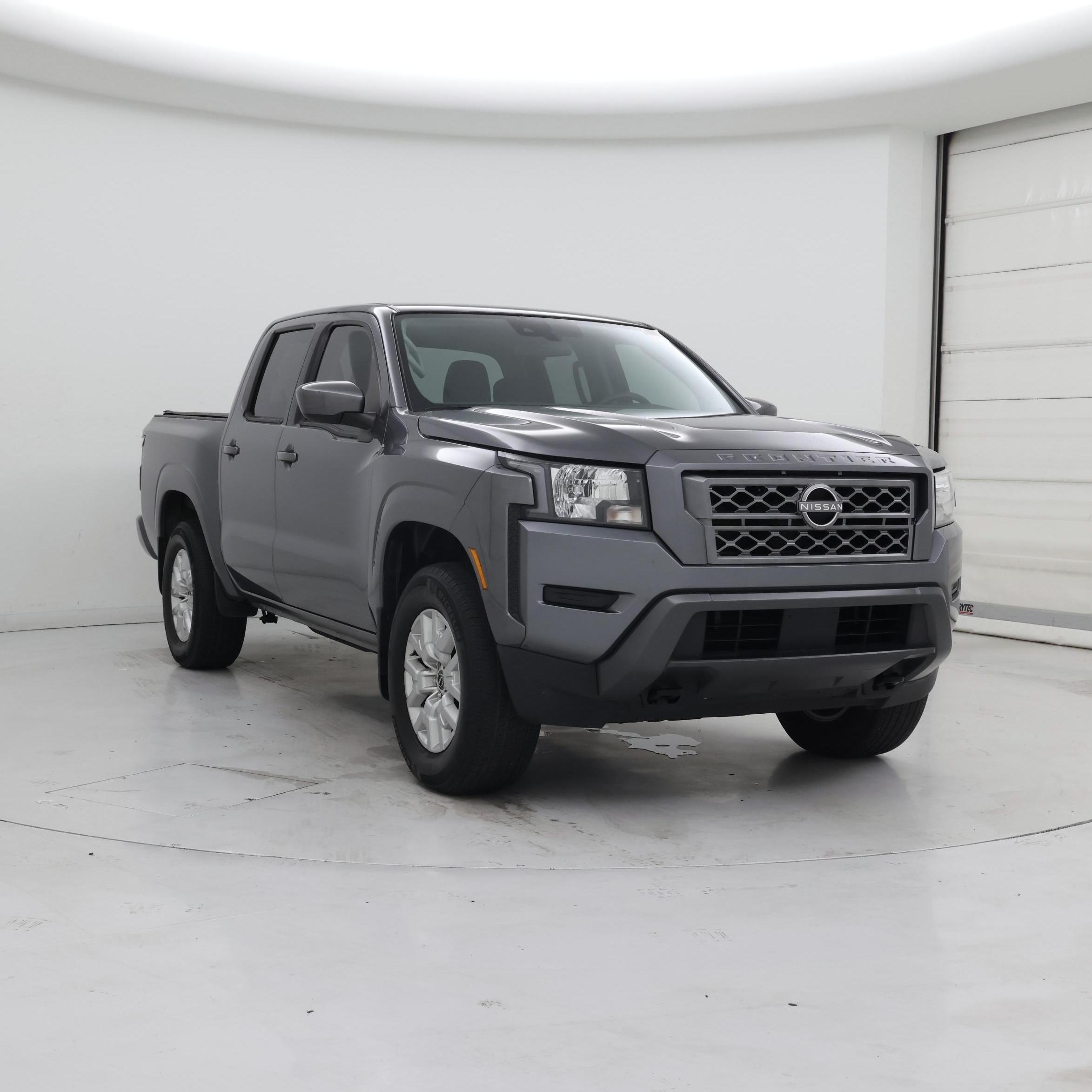 Gray 2022 Nissan Frontier Pickup Truck Four-Wheel Drive Automatic