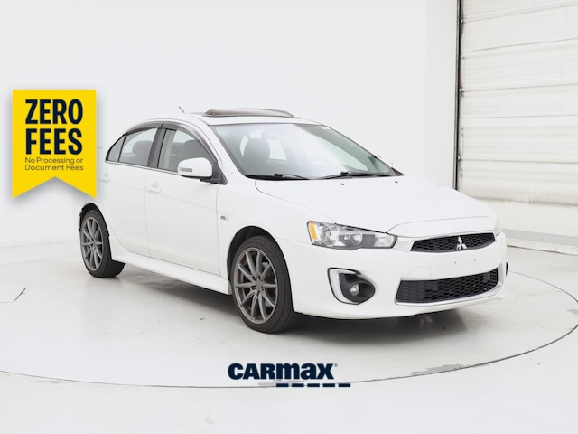 White 2016 Mitsubishi Lancer Sedan Front-Wheel Drive Manual