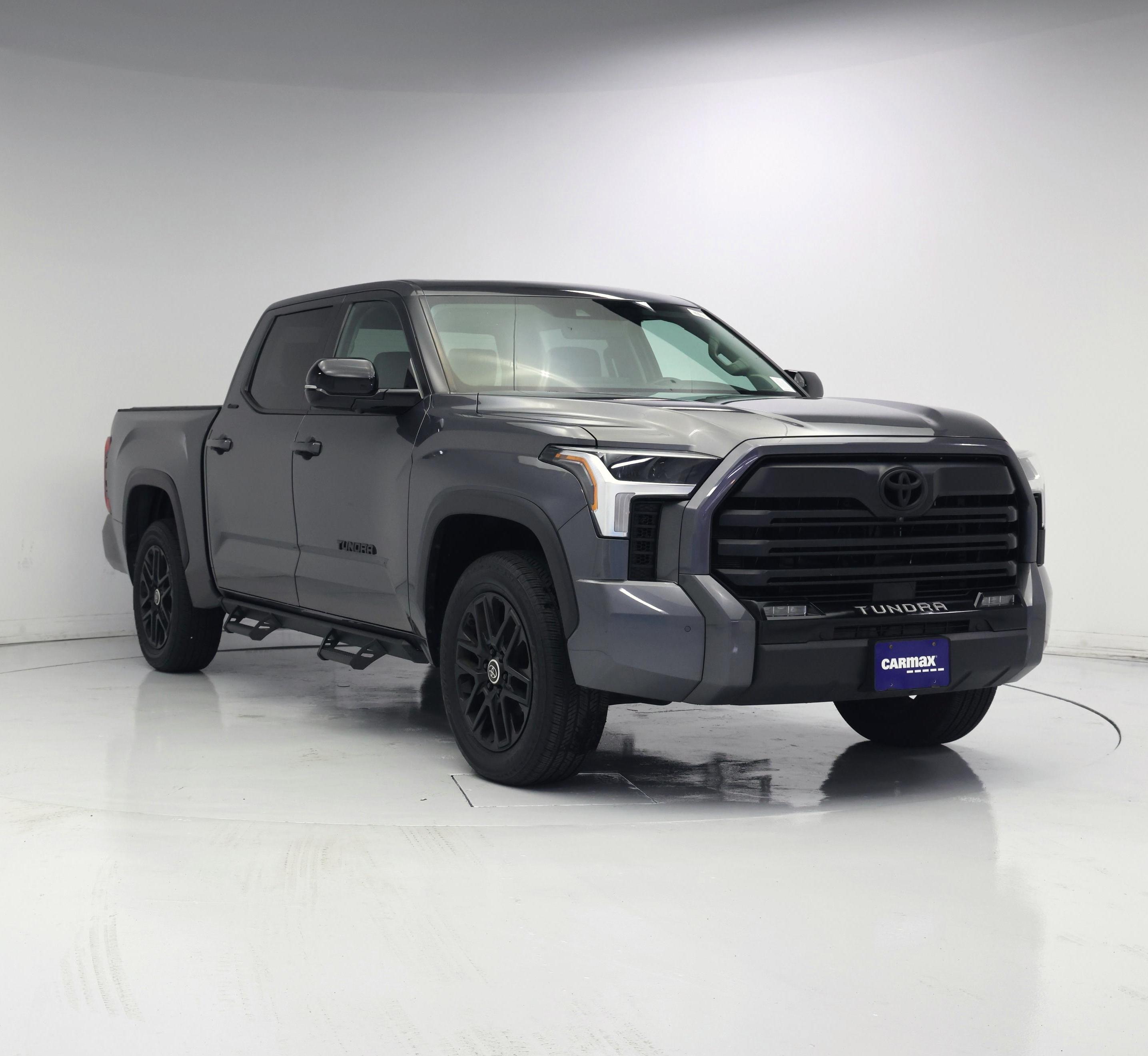 Gray 2024 Toyota Tundra Pickup Truck Four-Wheel Drive Automatic