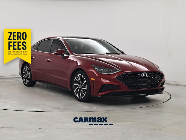 Red 2023 Hyundai Sonata Sedan Front-Wheel Drive Automatic