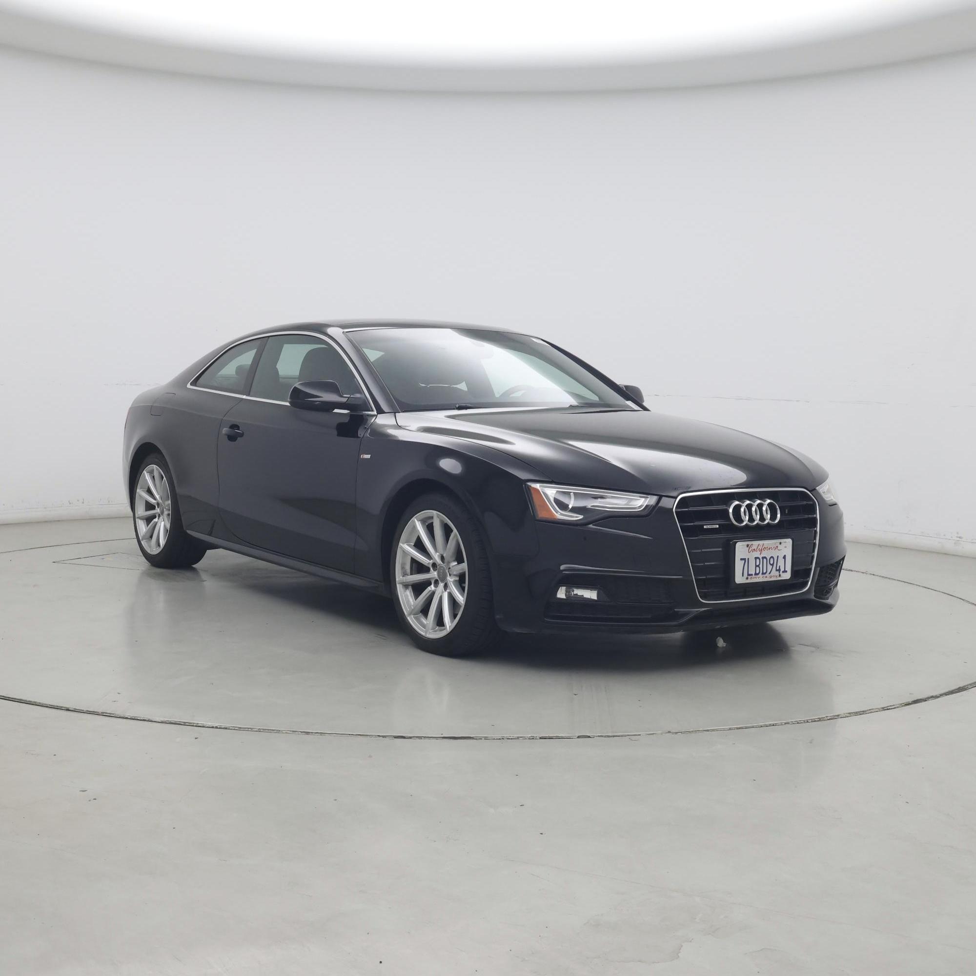 Black 2015 Audi A5 Coupe All-Wheel Drive Automatic