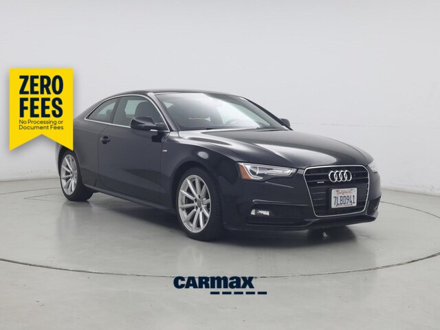 Black 2015 Audi A5 Coupe All-Wheel Drive Automatic
