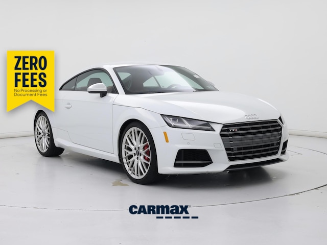 White 2016 Audi TTS Coupe All-Wheel Drive Automatic