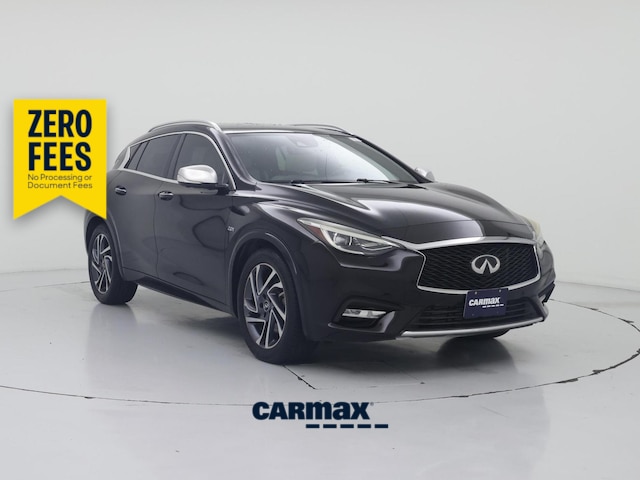 Black 2017 INFINITI QX30 SUV / Crossover Front-Wheel Drive Automatic