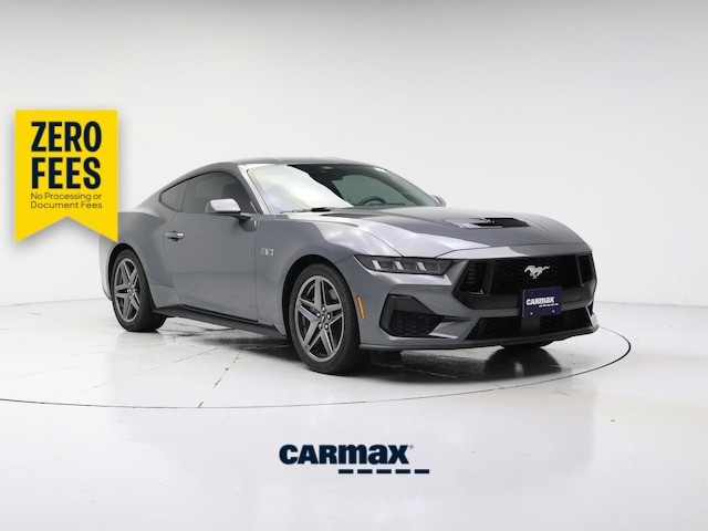 Gray 2025 Ford Mustang Coupe Rear-Wheel Drive Automatic