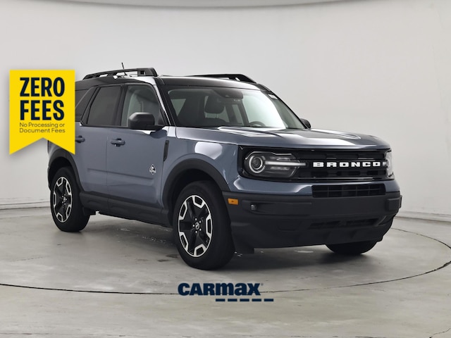 Blue 2024 Ford Bronco Sport SUV / Crossover All-Wheel Drive Automatic