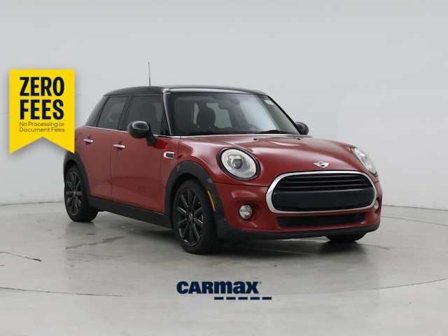 Red 2017 MINI Cooper Hatchback Automatic